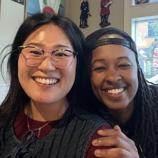 Pictured left to right: Council Member Kim, TruArt Speaks Executive Director Tish Jones