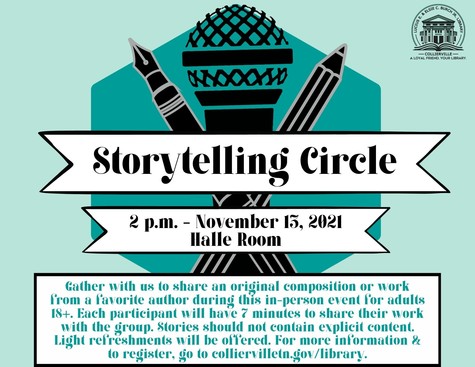 Storytelling Circle Nov. 13