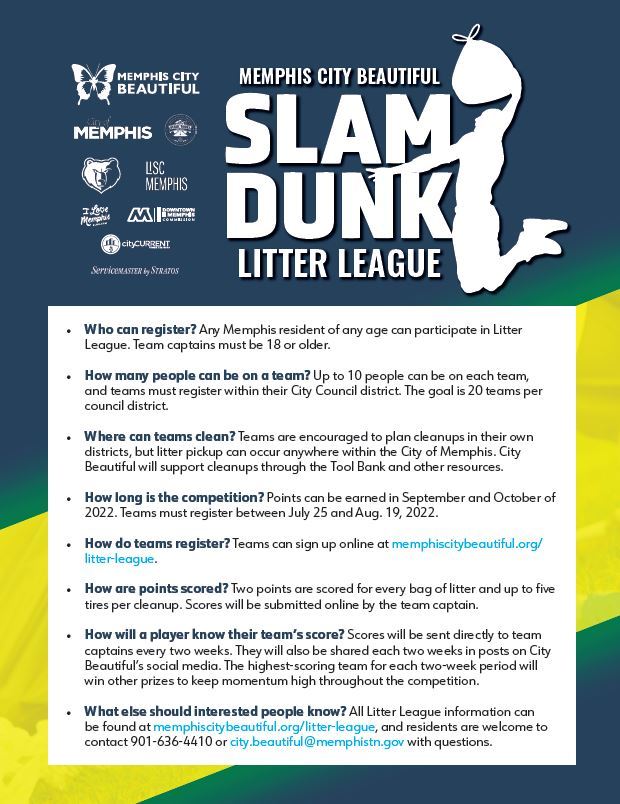 litter league registration FAQs