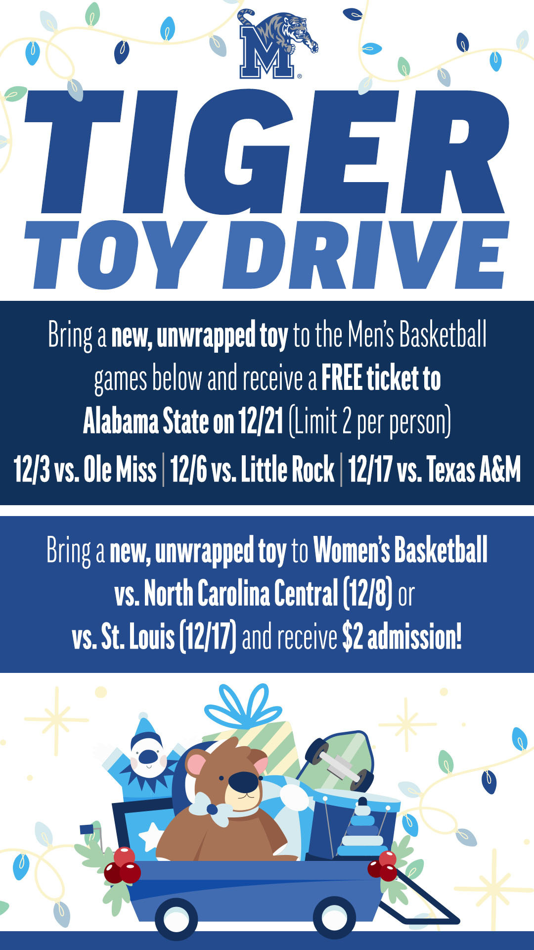 Want Free Tiger Game Tickets? Support Memphis Athletics and the City of