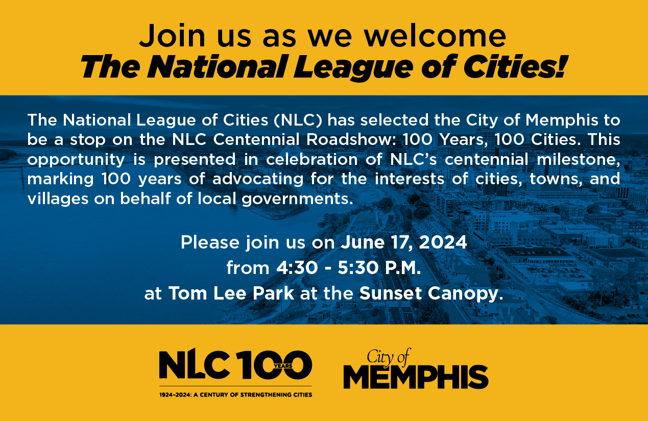 The National League of Cities Tome Lee Park June 17 430PM