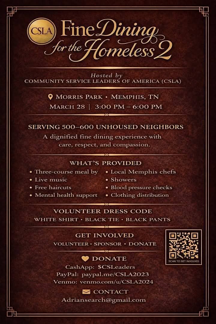 Fine Dining for the Homeless pg1