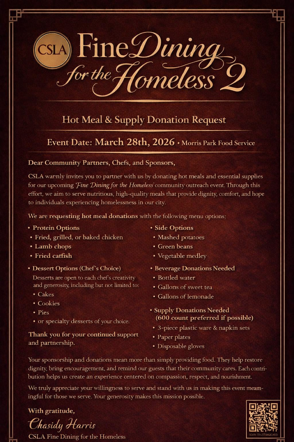 Fine Dining for the Homeless pg3