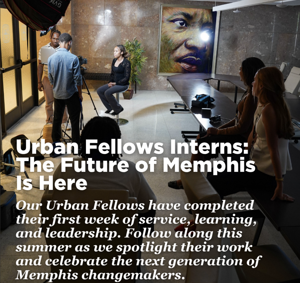 Urban fellows have started their internships at city hall.