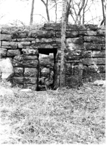 fort negley wall ruin