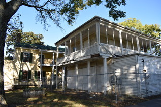 rear view of Sunnyside Mansion