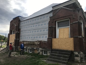 Hopewell Baptist tornado damage