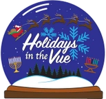 Holidays in the Vue logo