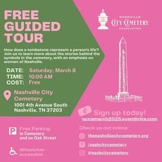 NCCA March tour flier