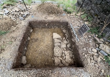 test unit at Fort Negley