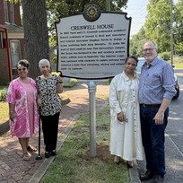 Creswell House marker