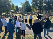 tour at Nashville City Cemetery