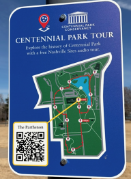 Centennial Park signage