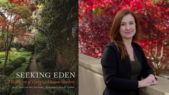 Seeking Eden landscape and author montage
