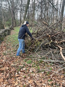 Grizzard Cemetery cleanup day