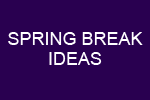SPRING BREAK IDEAS