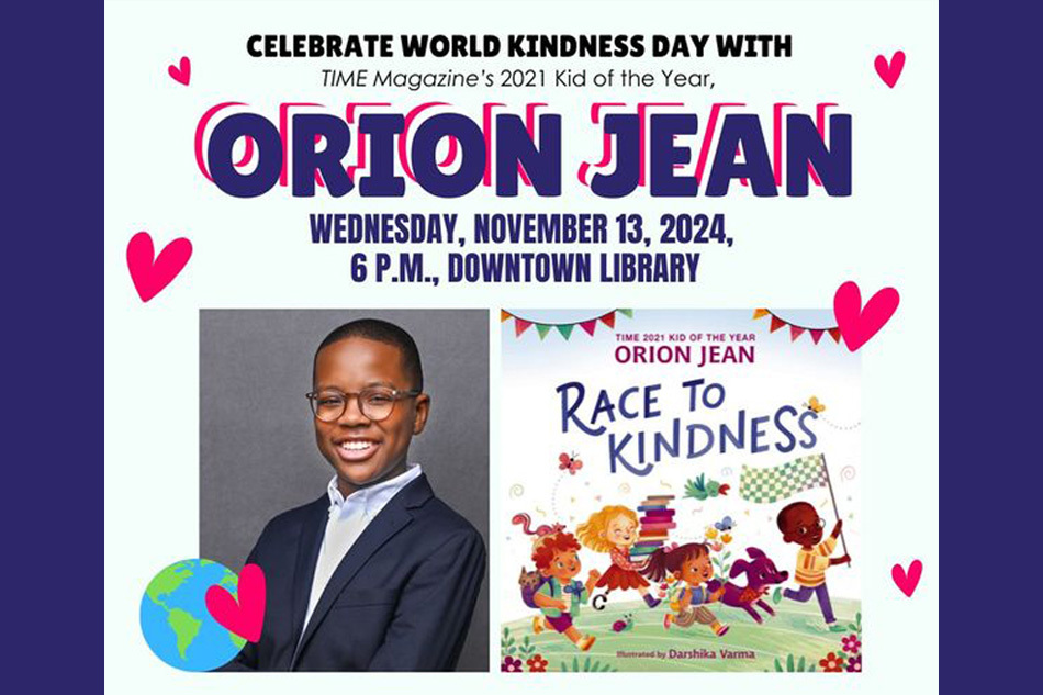 Orion Jean World Kindness Day