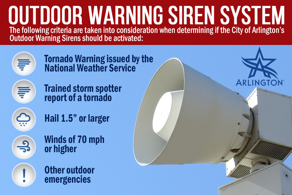 Outdoor Warning Siren System