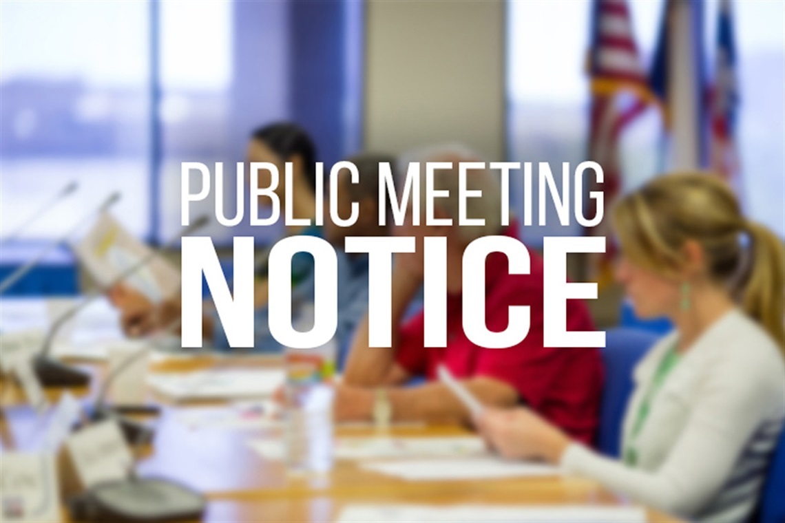Public Meeting Notice