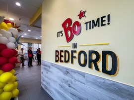 Interior of Bojangles Restaurant