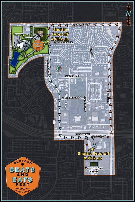 Shuttle Route Map