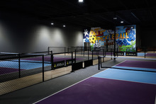 Interior of ATP Pickleball