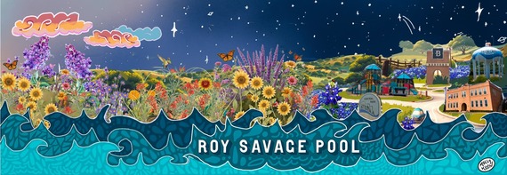 Roy Savage Wall Mural Art