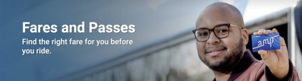 Fares and Passes Banner