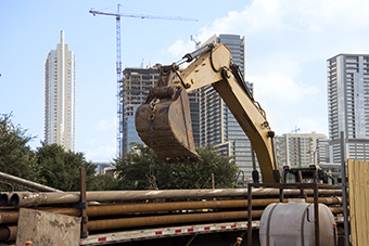 photo of construction site