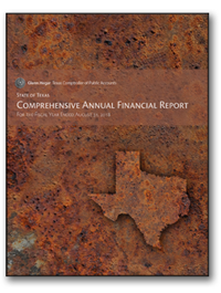 Cover of the Comprehensive Annual Financial Report