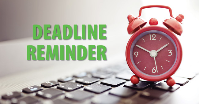 Deadline Reminder