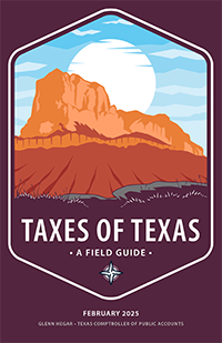 Taxes for Texas Field Guide cover - 2025