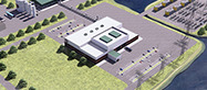 Small Modular Reactor Rendering