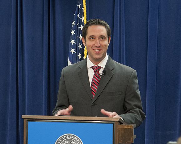 Glenn Hegar gives first BRE