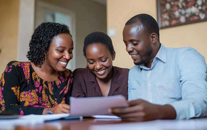 Family plans for their future with a 529 plan