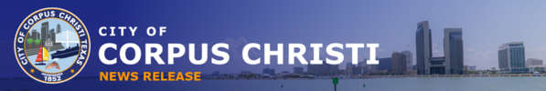 Image of City of Corpus Christi with Press Release at the top