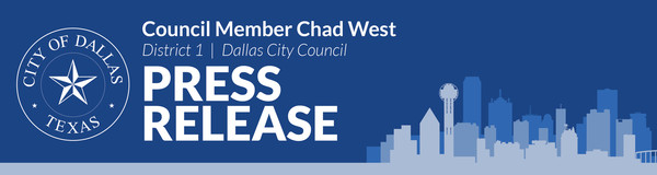 District 1 Press Release Header