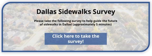 Dallas sidewalks survey