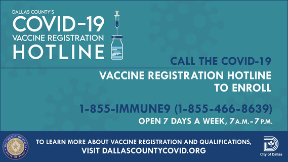 Vaccine Hotline Graphic