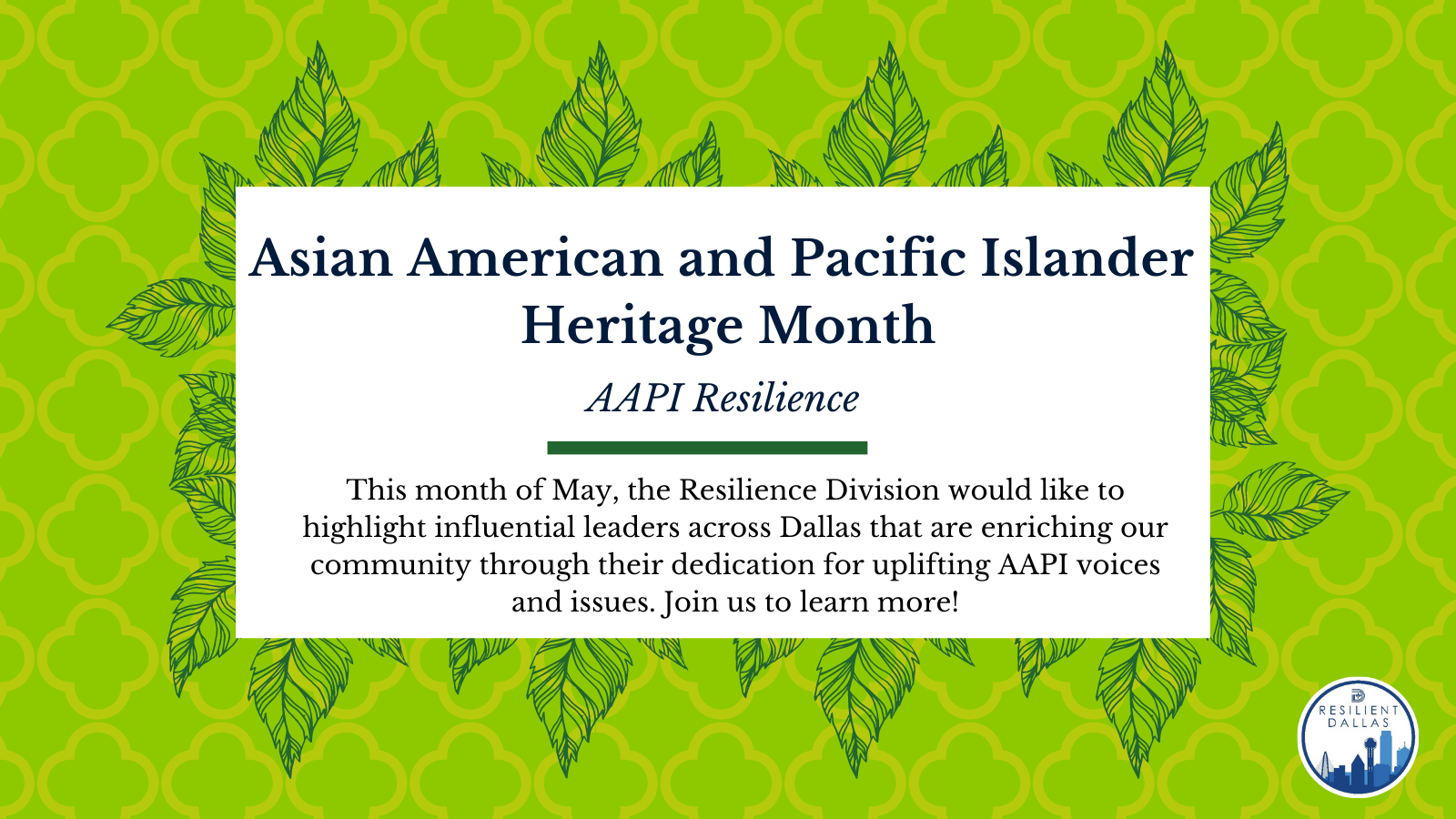 aapi resilience