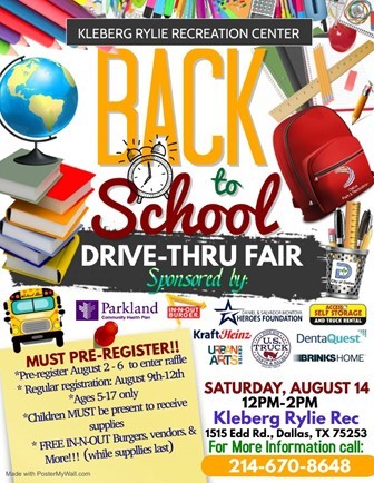 kleberg back to school fair