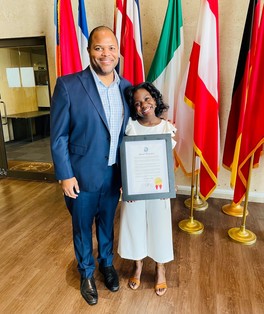 Mayor and Skye Turner