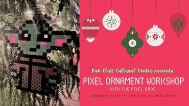 pixel ornaments