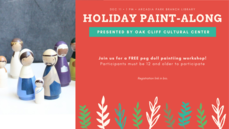 Holiday Paint-along at Arcadia Park