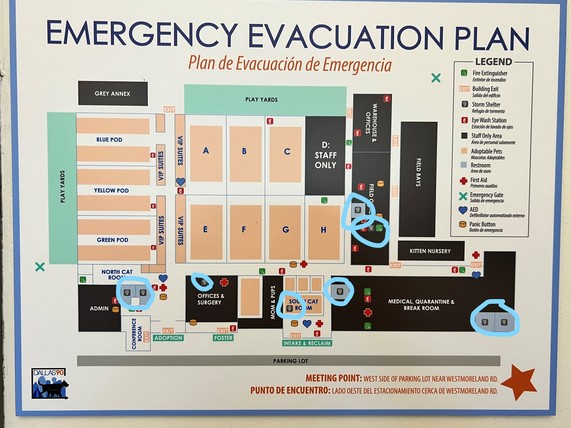 emergency evacuation plan