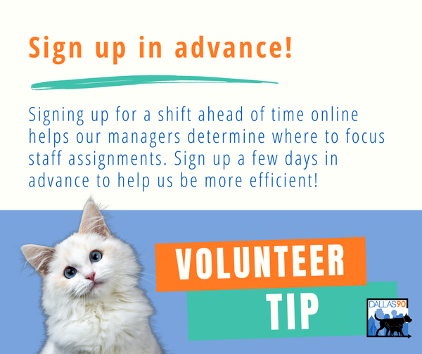 Volunteer Tip