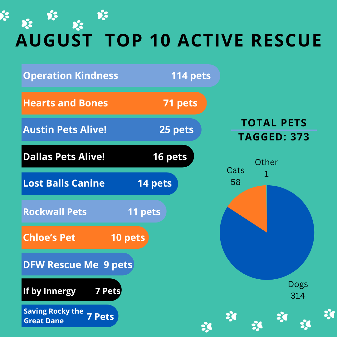 Aug Rescue Stats