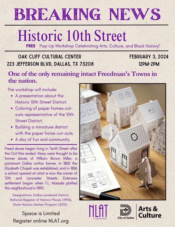 Historical 10th District Workshop