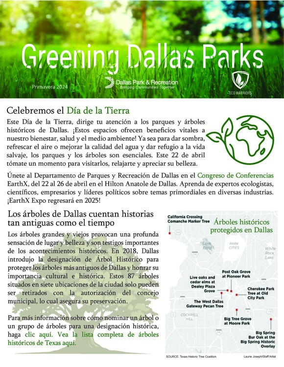 Greening Dallas Parks Newsletter Final SPN_Page_1