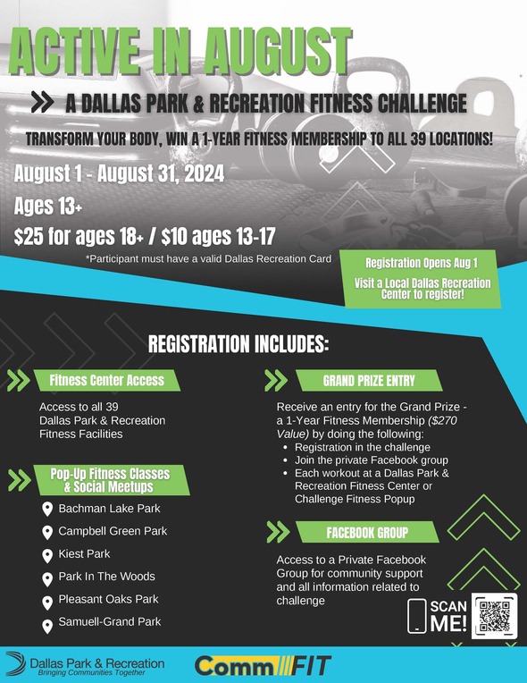 Park Active in August